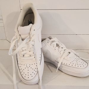 Nike Court Vision White Sneakers